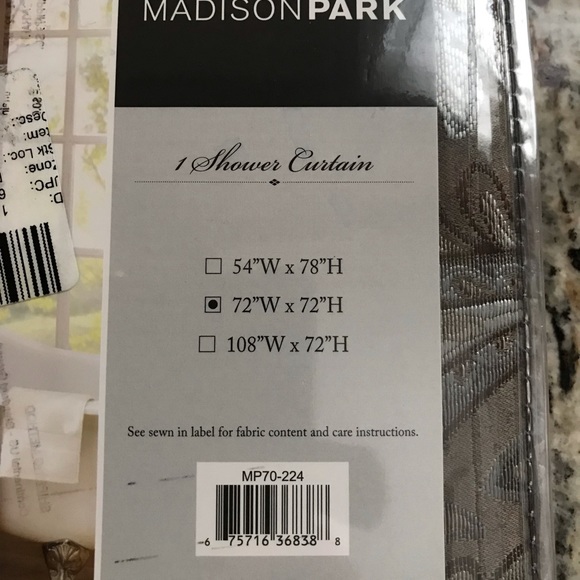 Madison Park Bath Madison Park Whitman Shower Curtain Poshmark